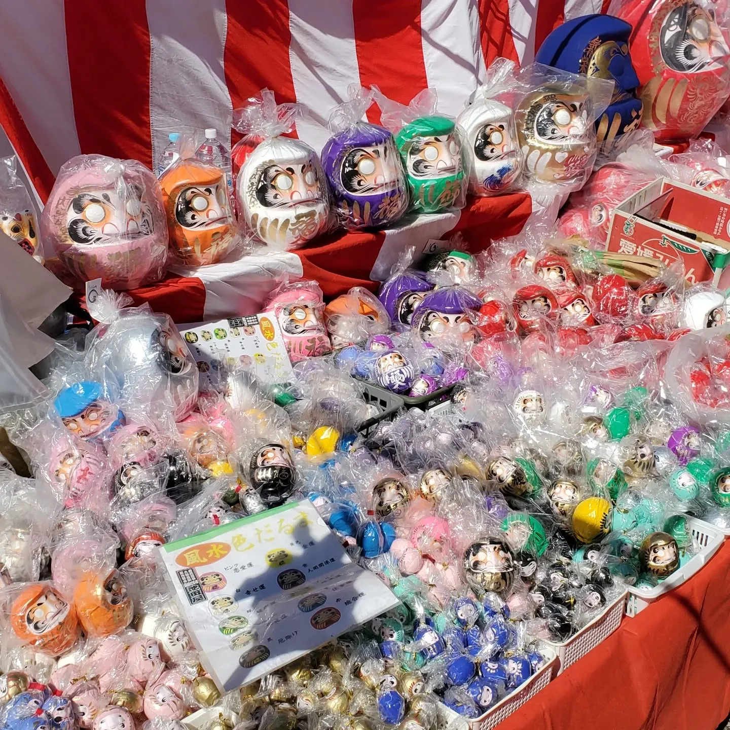 3月4日の定休日は深大寺のだるま市に行ってきまし。