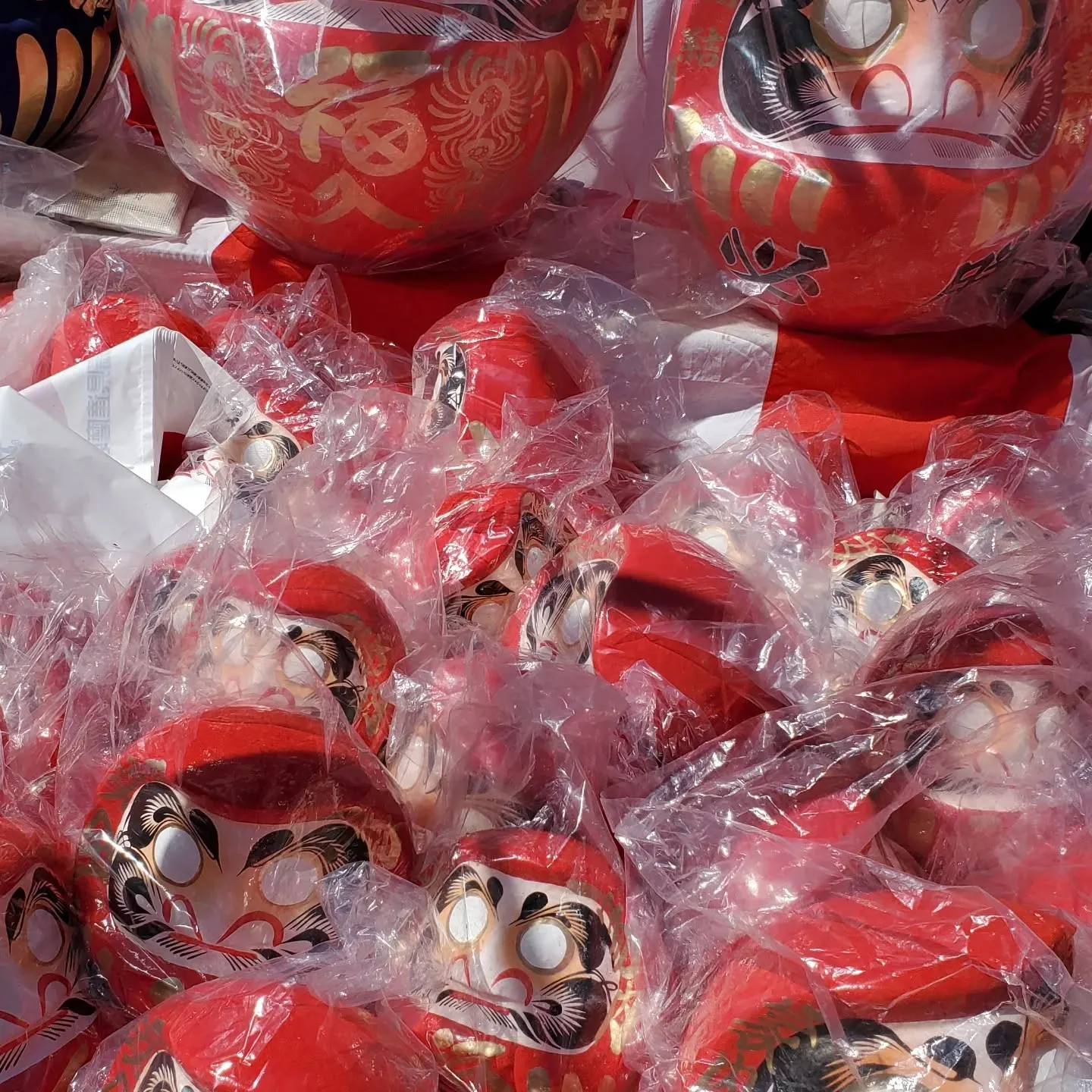 3月4日の定休日は深大寺のだるま市に行ってきまし。