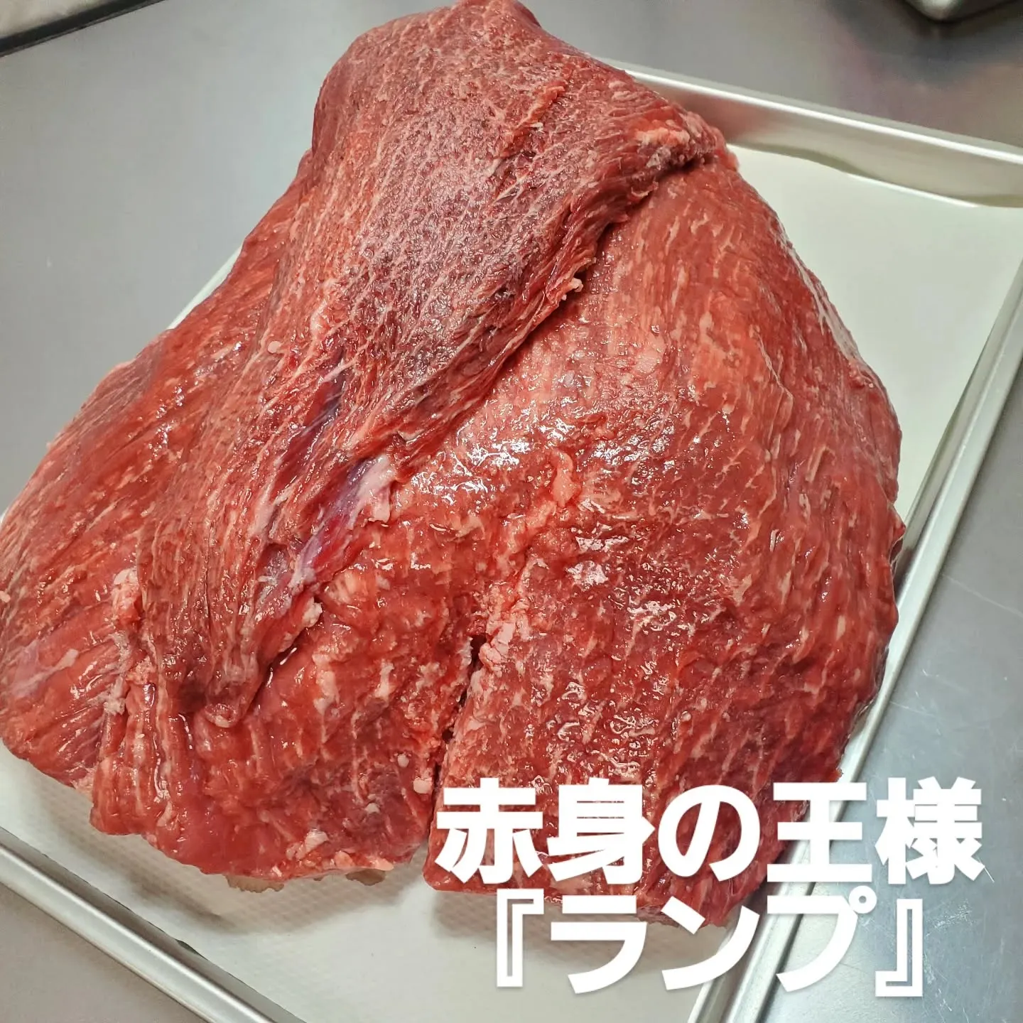 今日は赤身の王様『ランプ』の登場です。
