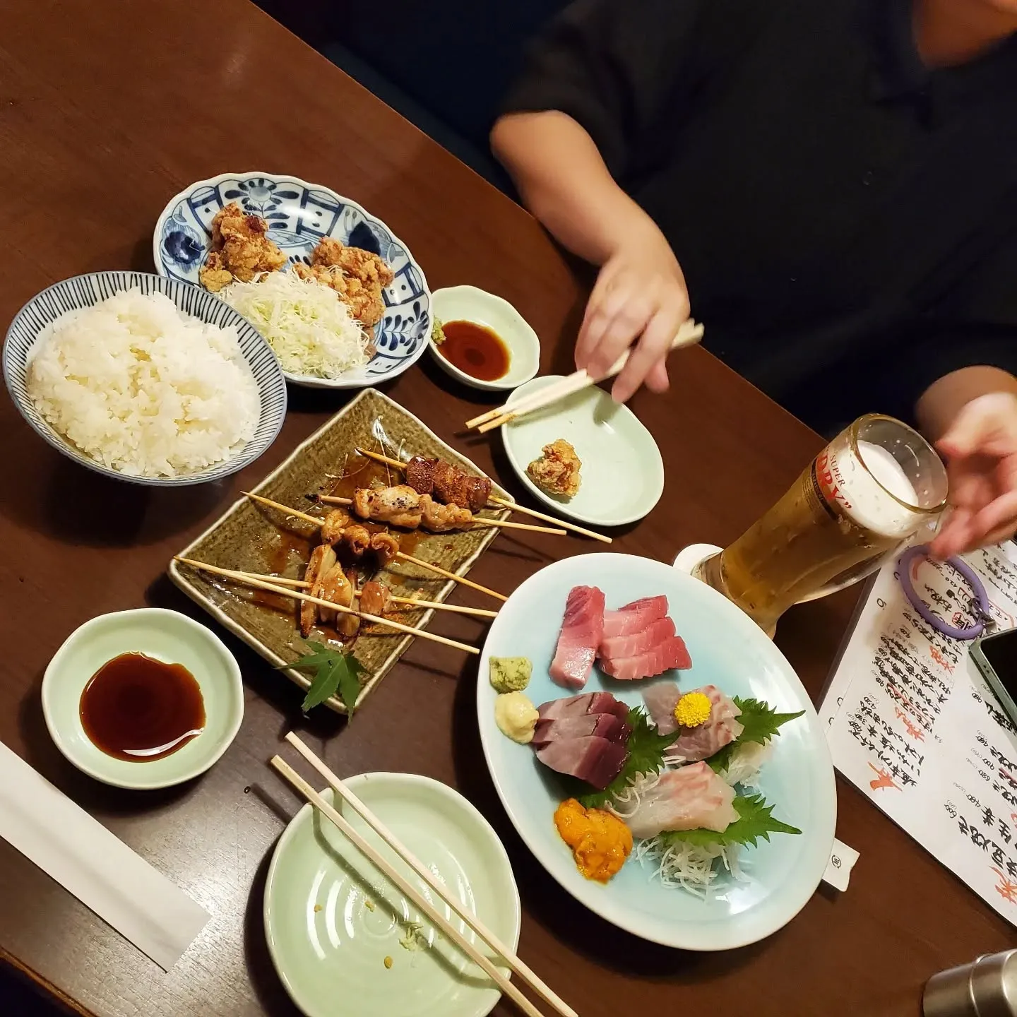 庄や 矢野口店さん✨祝4周年✨ということで、昼も夜もお邪魔し...